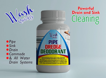 Quick Wash Sink and Drain Cleaner, Pipe Dredge Deodorant