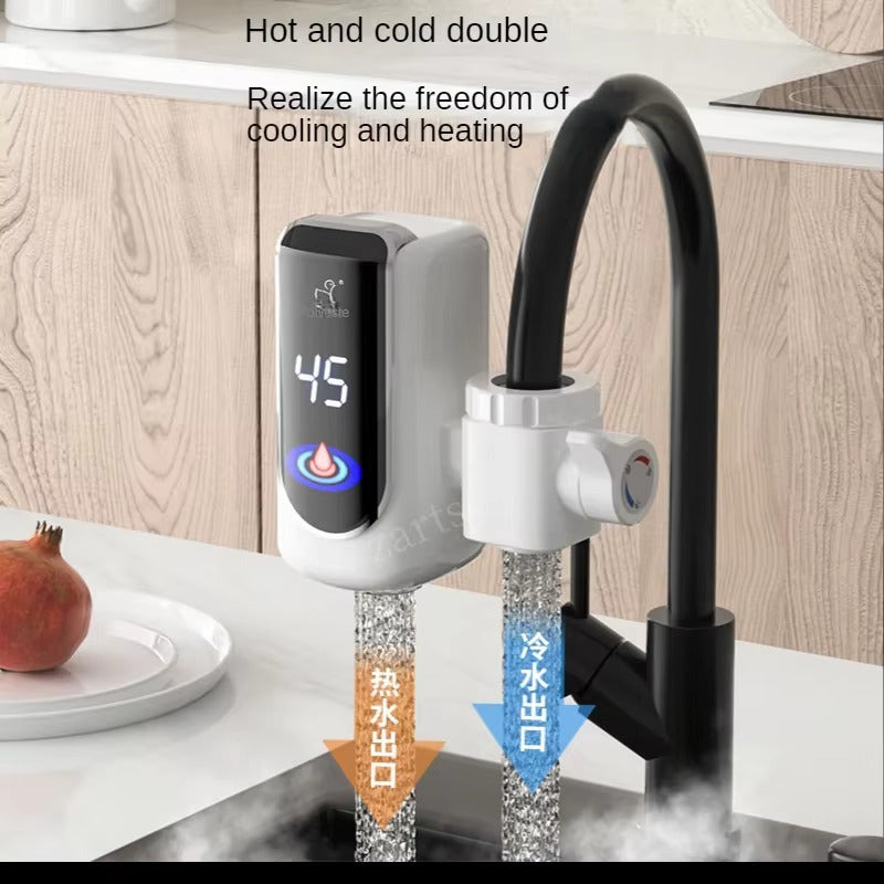 Electric Water Heater Tap Instant Hot Water Faucet Heater Cold Heating Faucet Tankless Instantaneous Water Heater